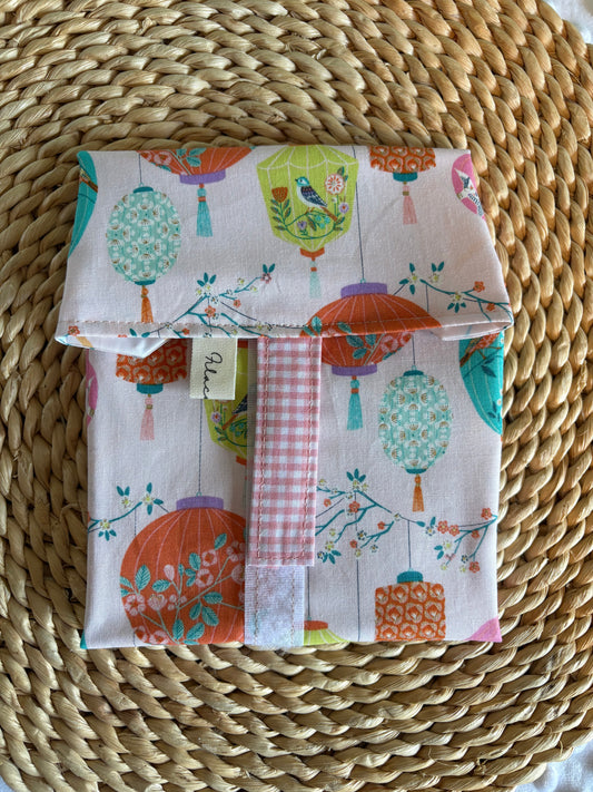 Funda bocadillo farolillos