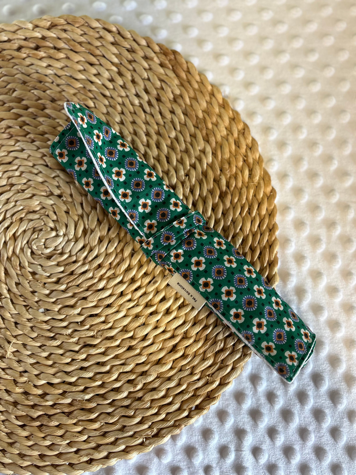 Set de cubiertos domi verde - Hecho a mano en Barcelona