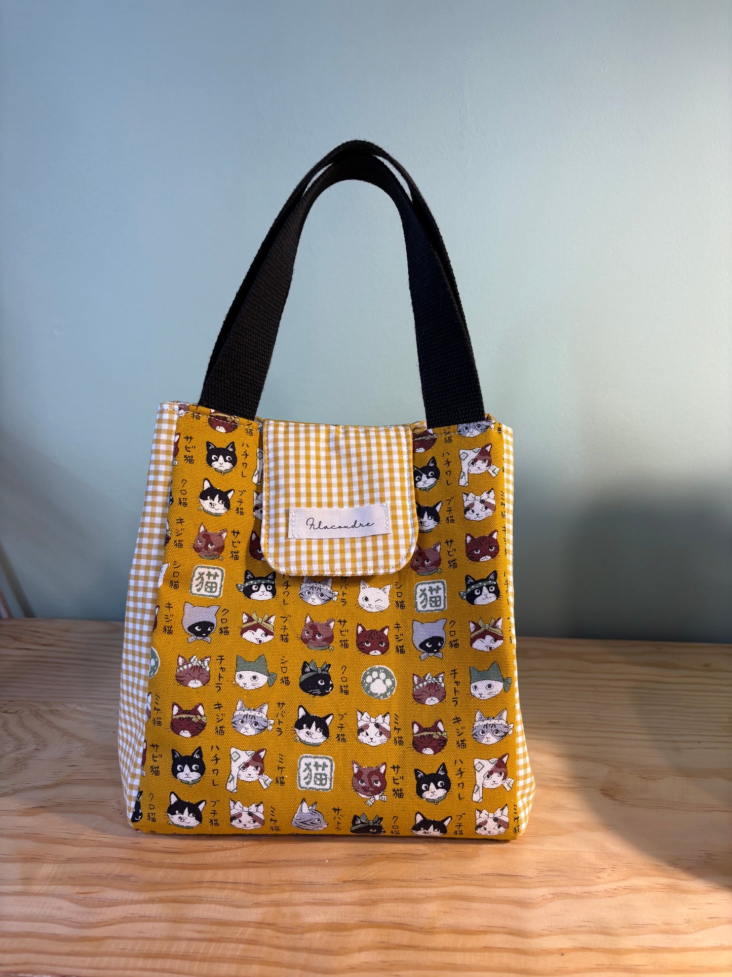 Lunchbag de gatos samurai de Japón