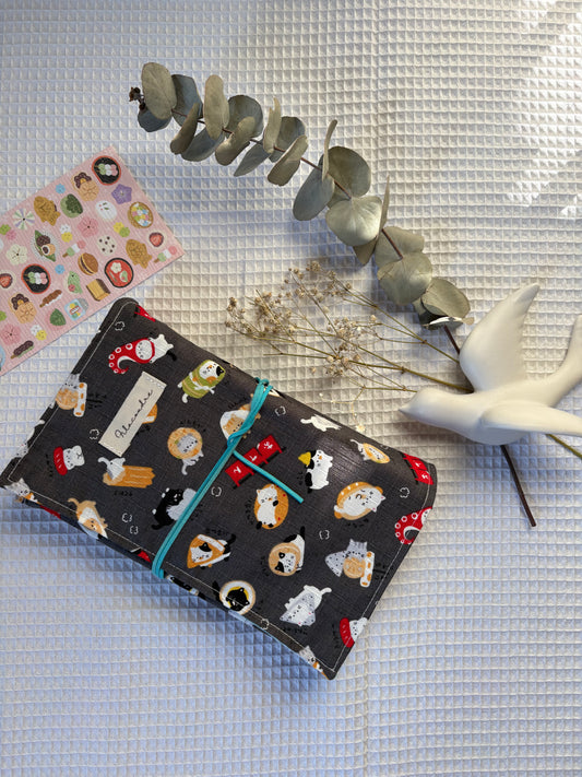 Funda para libros Neko gris