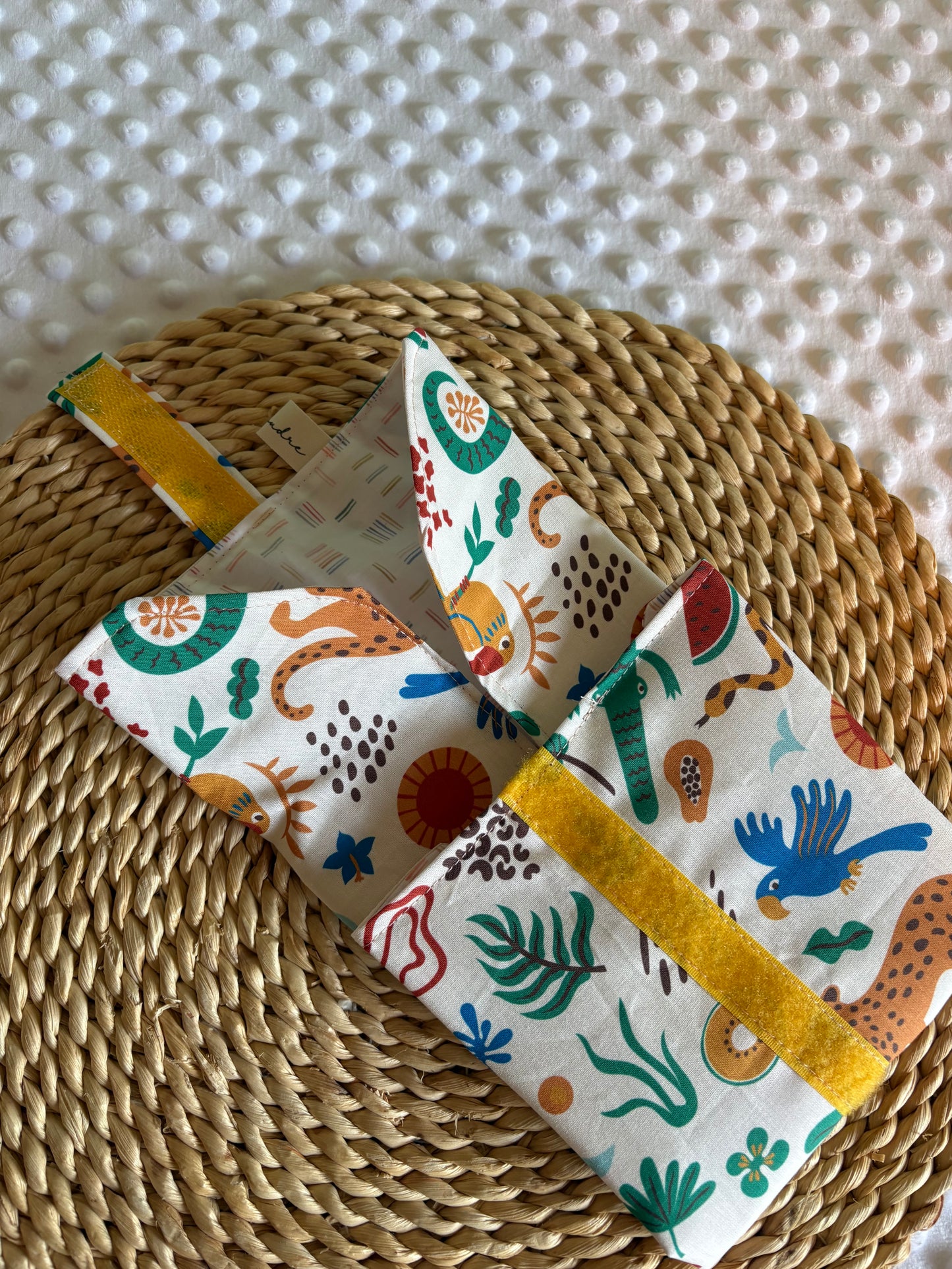 Funda bocadillo animales
