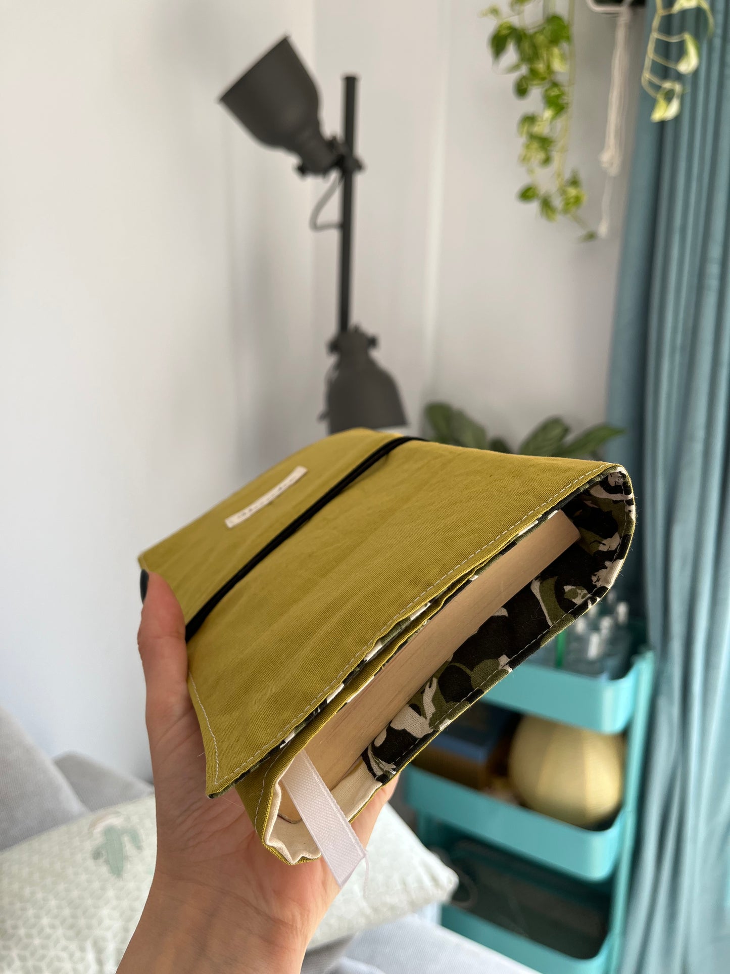 Funda para libros verde