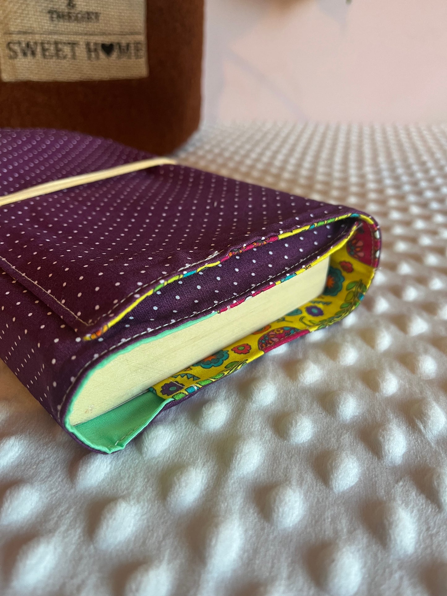 Funda de libro calaveras mexicanas