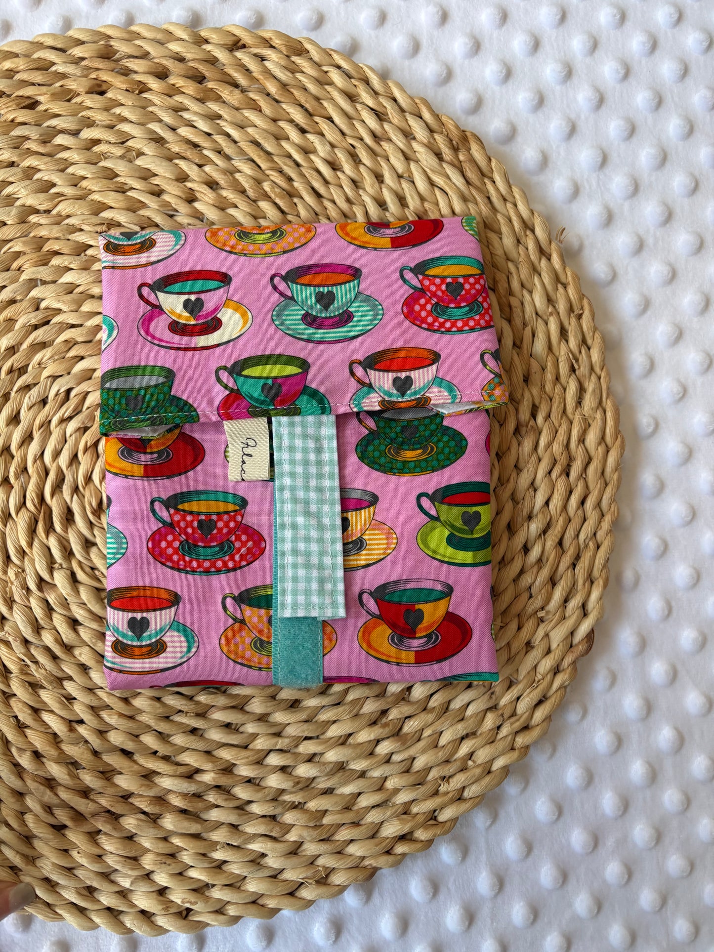 Funda bocadillo tasas de té