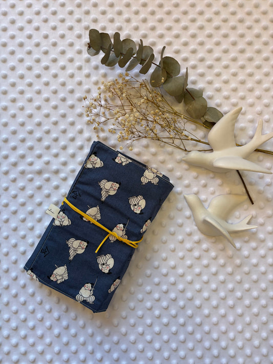 Funda de libro Samurai con Tela Japonesa – Hecha a mano en Barcelona