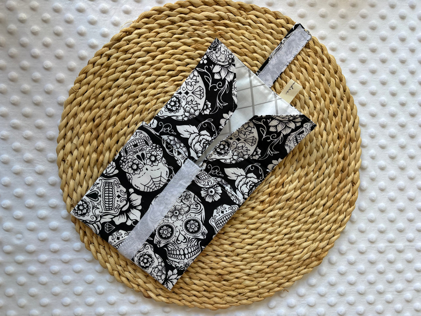 Funda bocadillo calaveras mexicanas