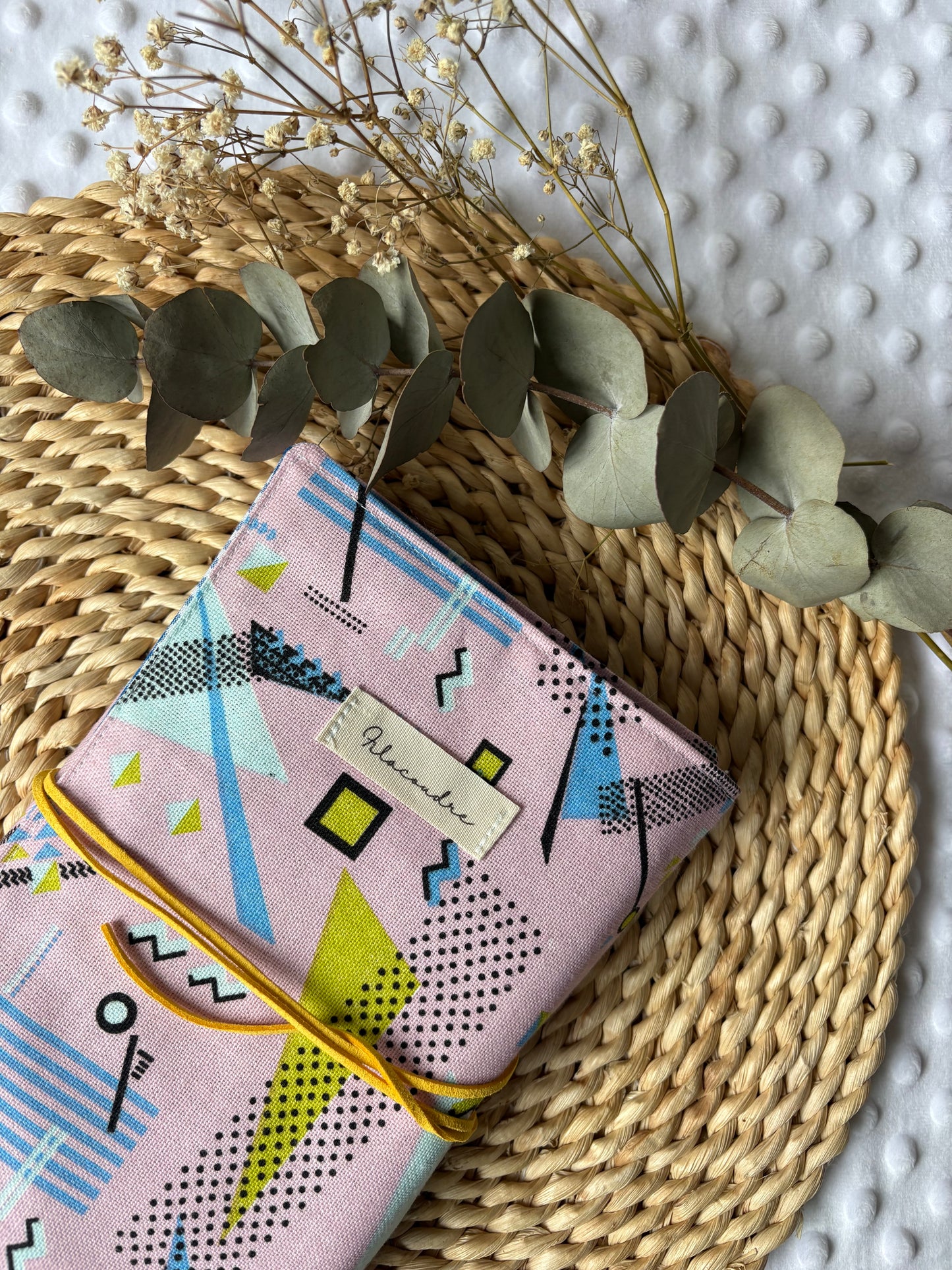 Funda para libros geométrico