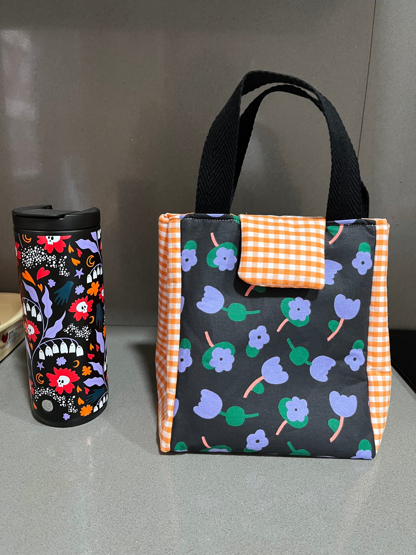 Lunch bag lila