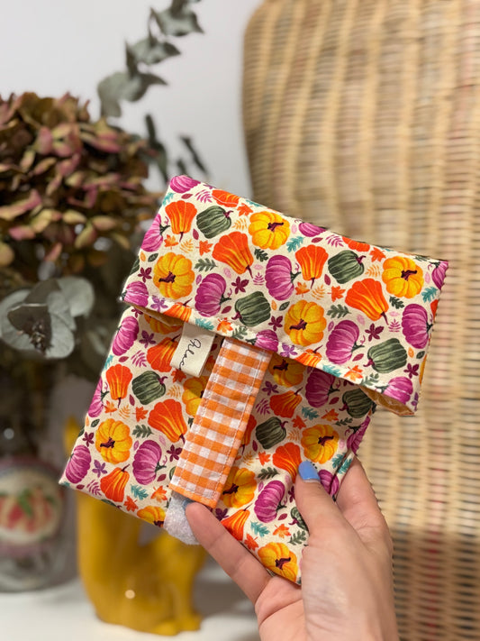 Funda bocadillo calabazas