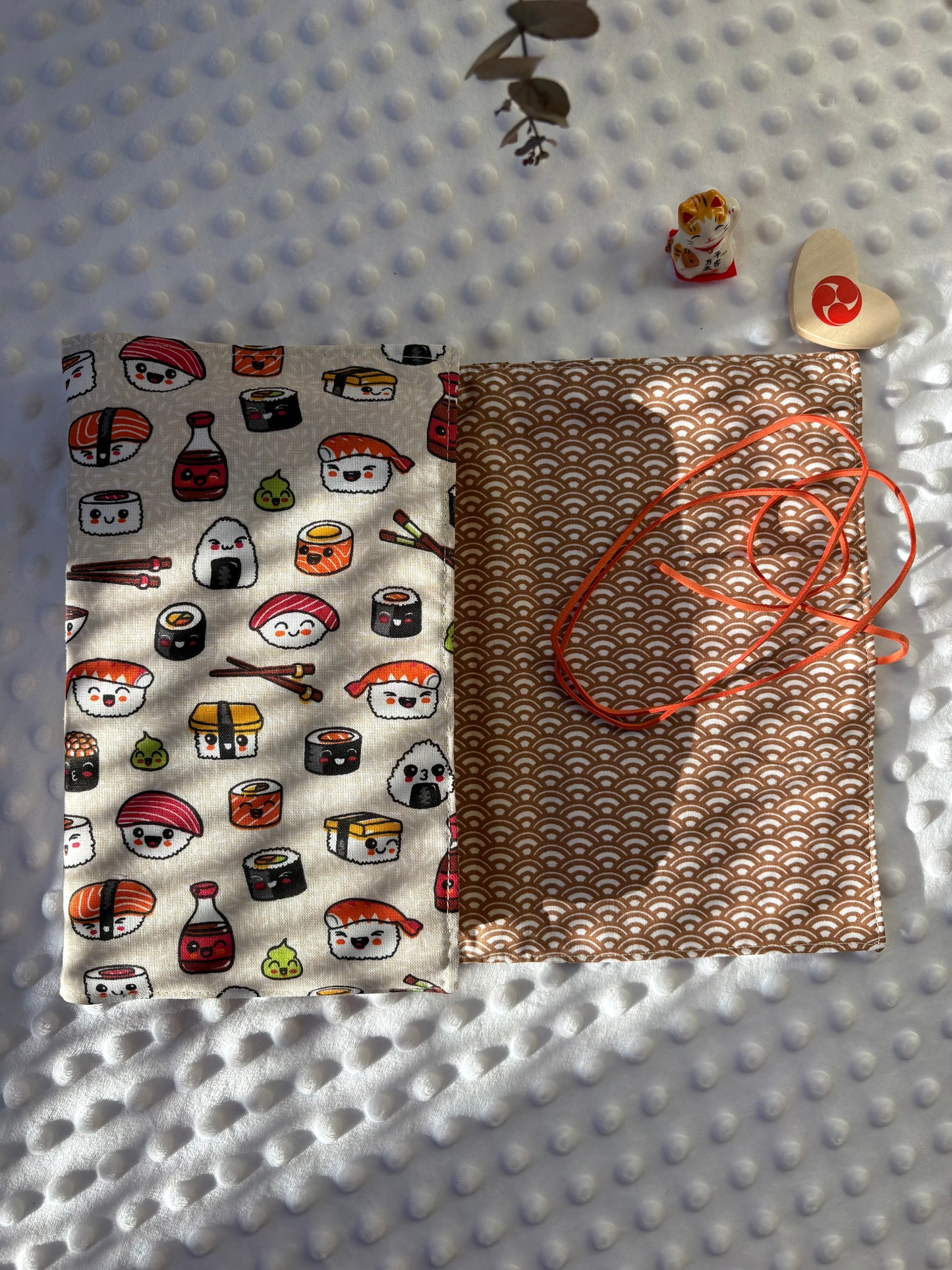 Funda para libros sushi