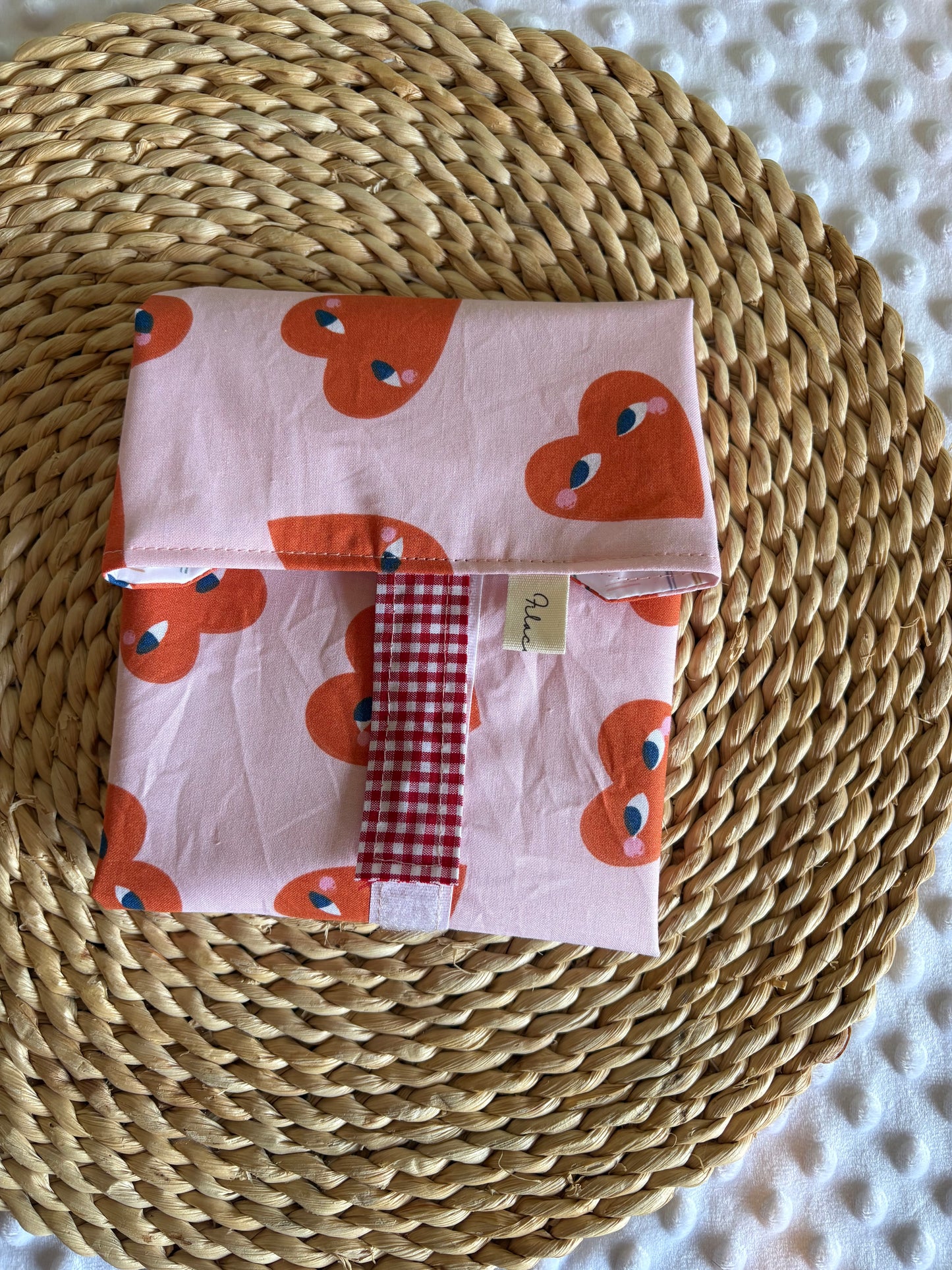 Funda bocadillo corazones