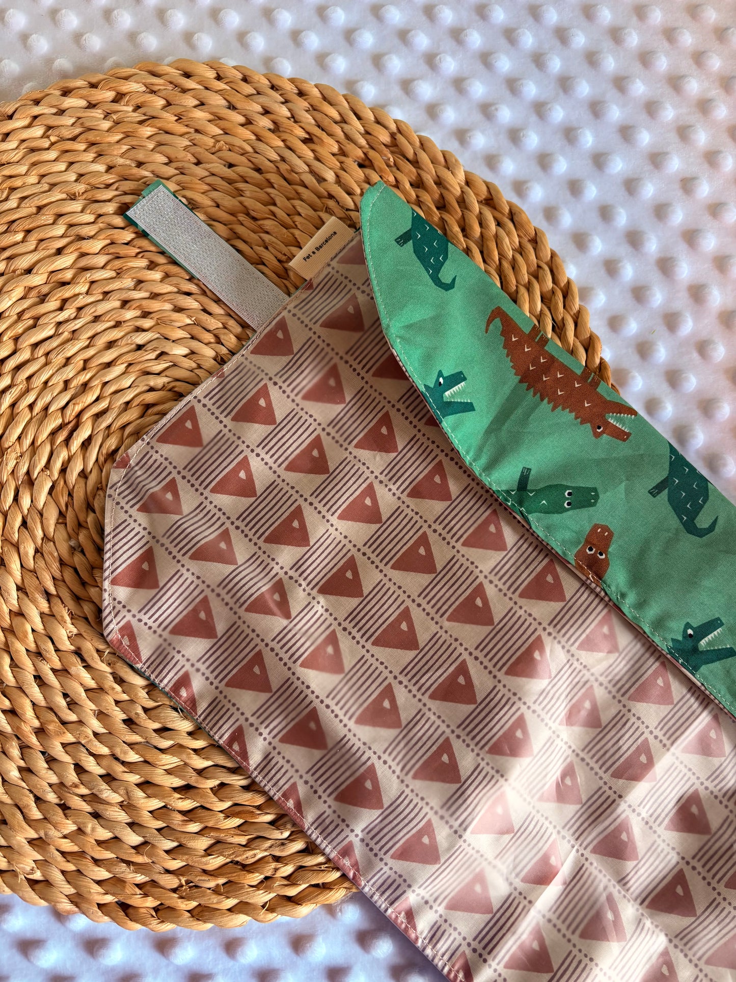 Funda bocadillo cocodrilo