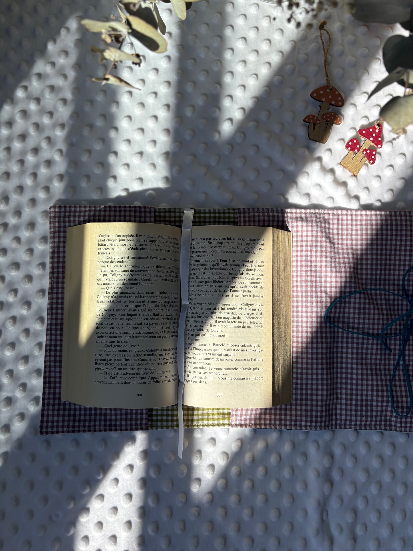 Funda para libros perritos globos