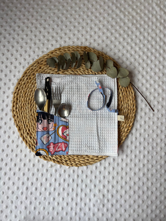 Set de cubiertos manga