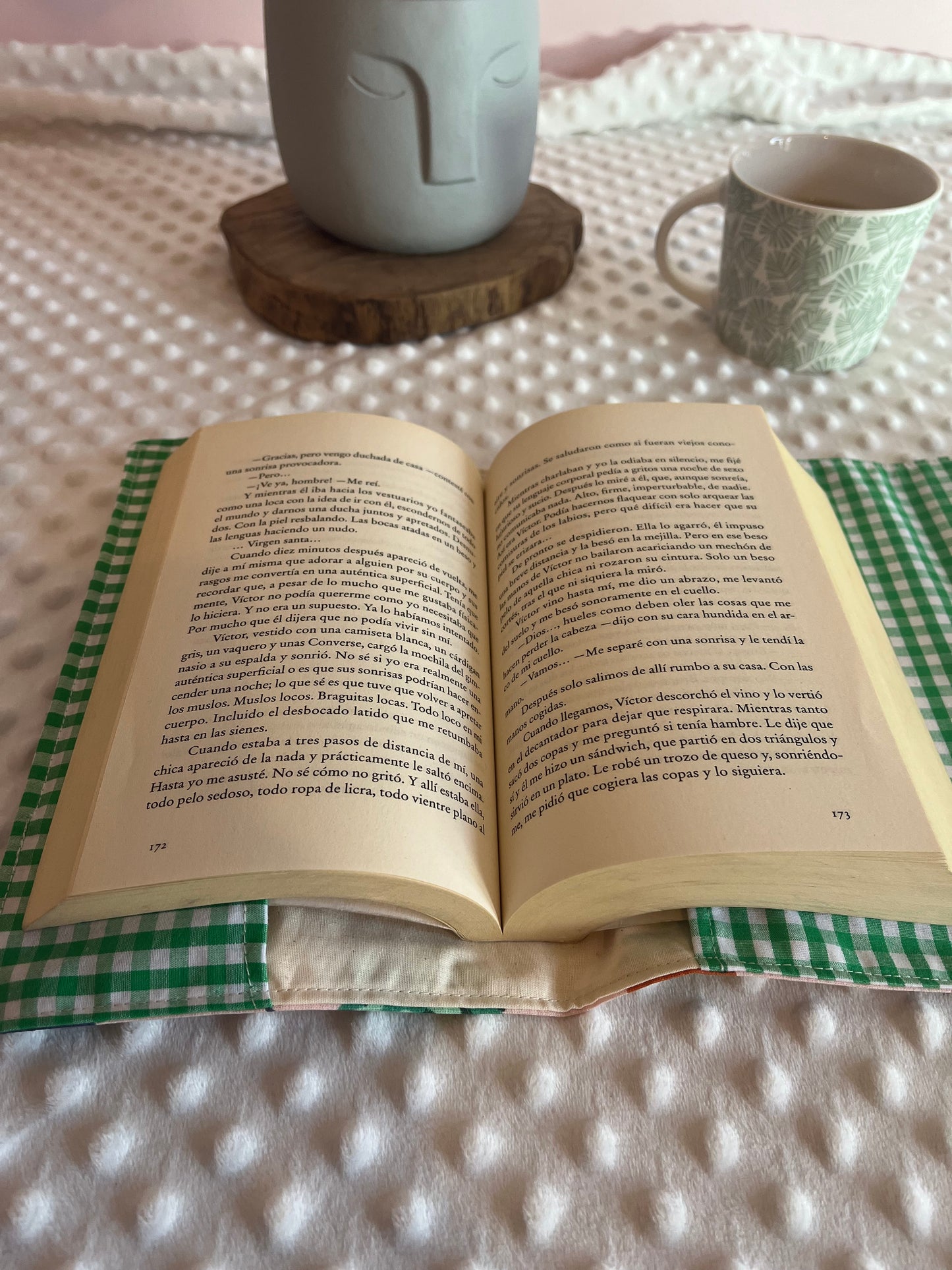 Funda de libro cactus