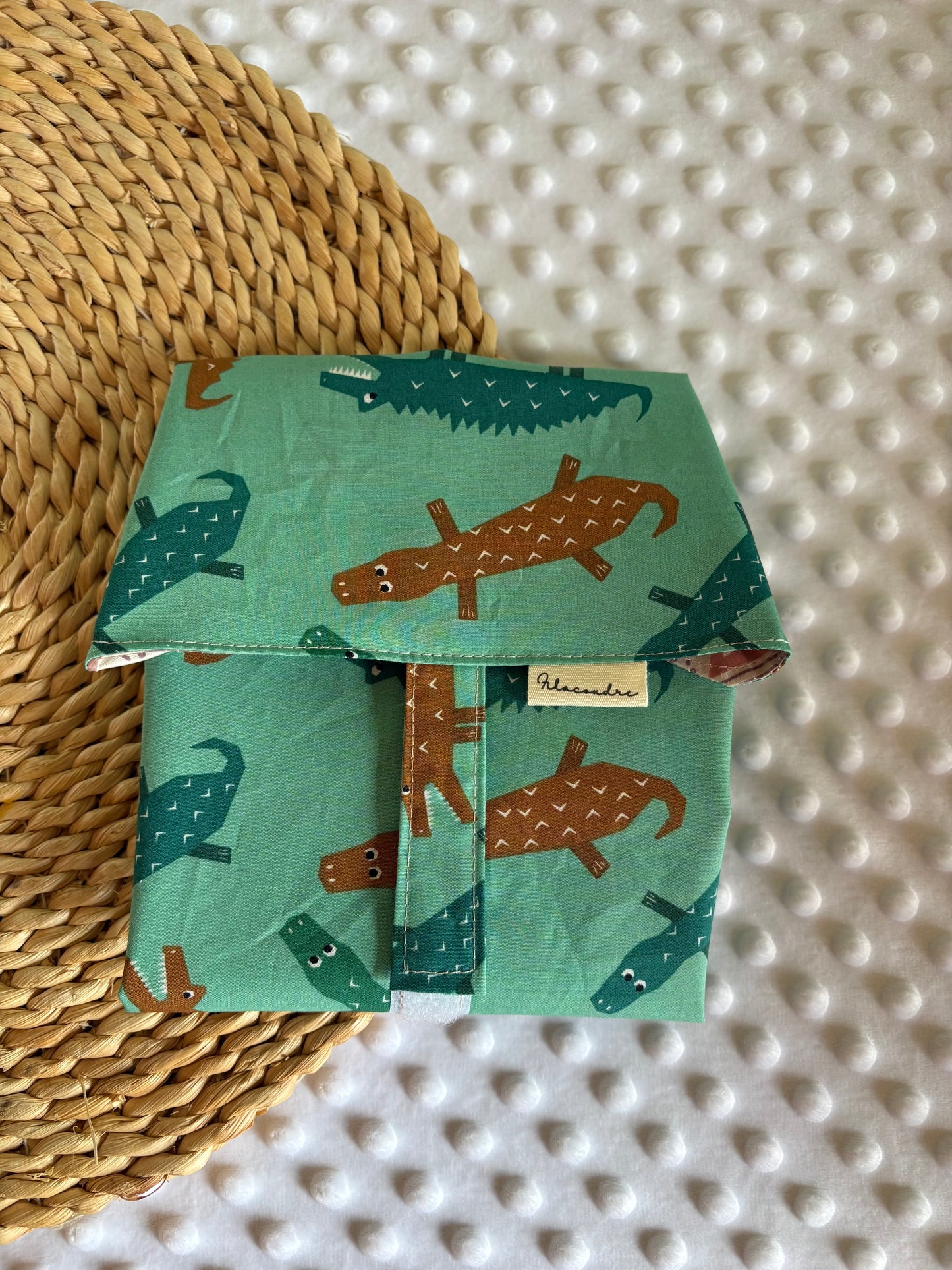 Funda bocadillo cocodrilo