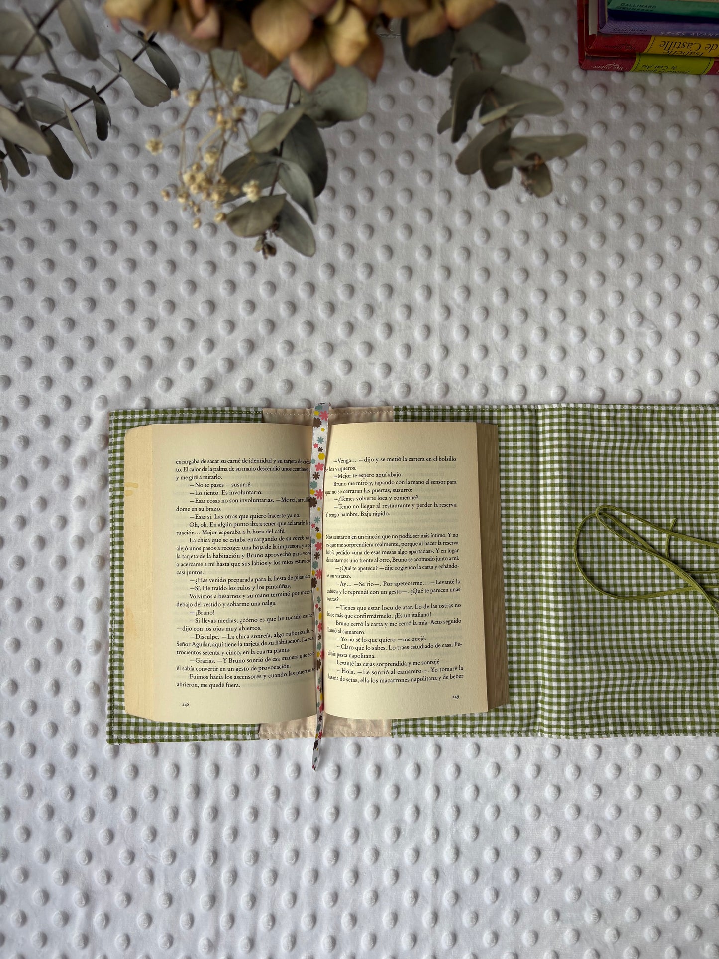 Funda para libros zorros