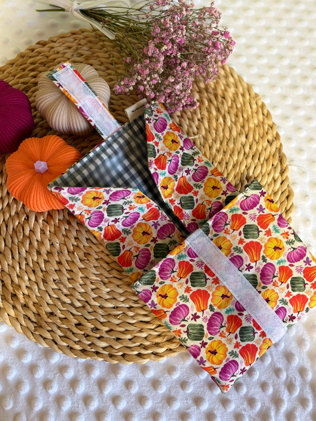 Funda bocadillo calabazas