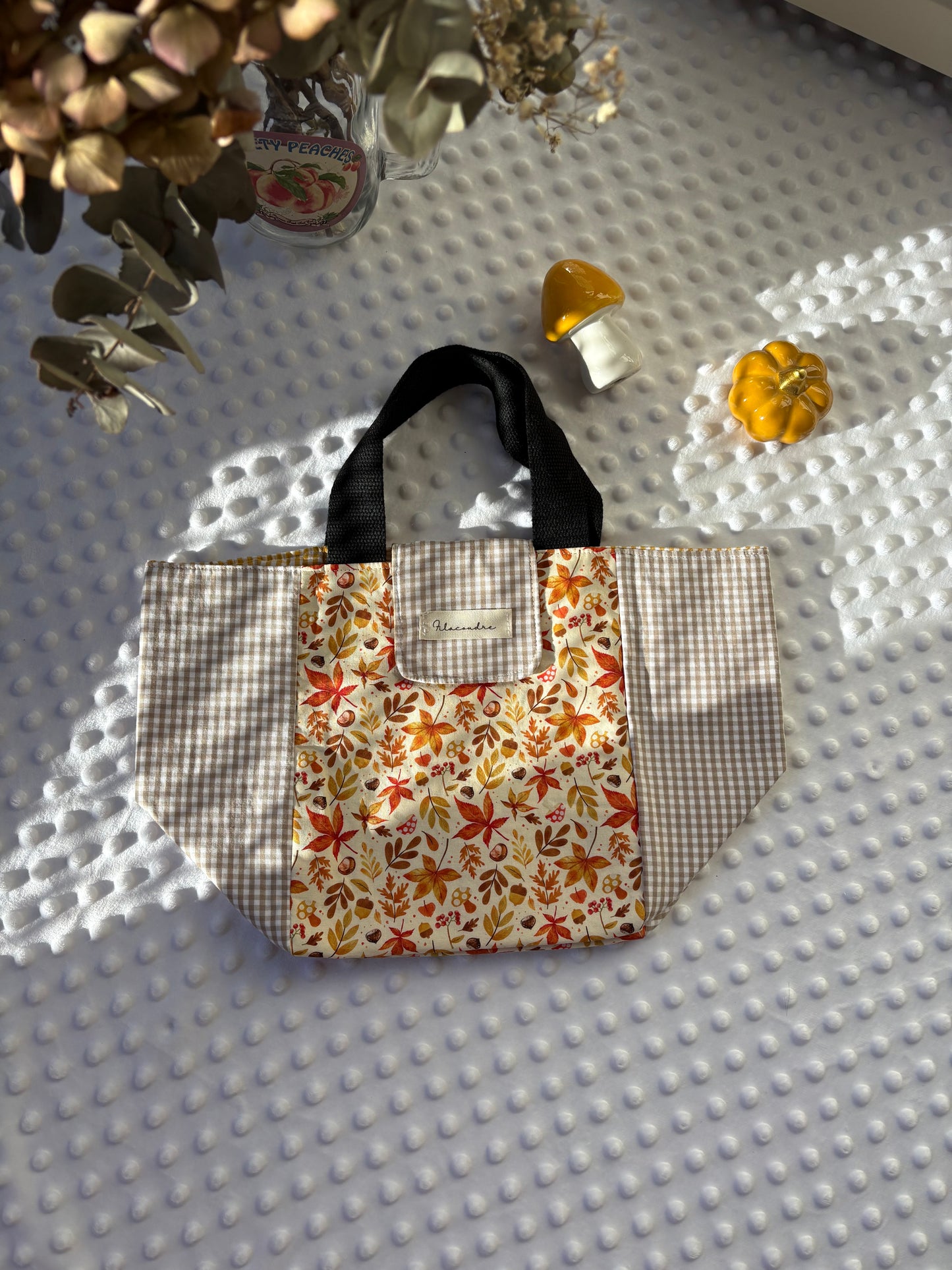 Lunch bag hojas de otoño