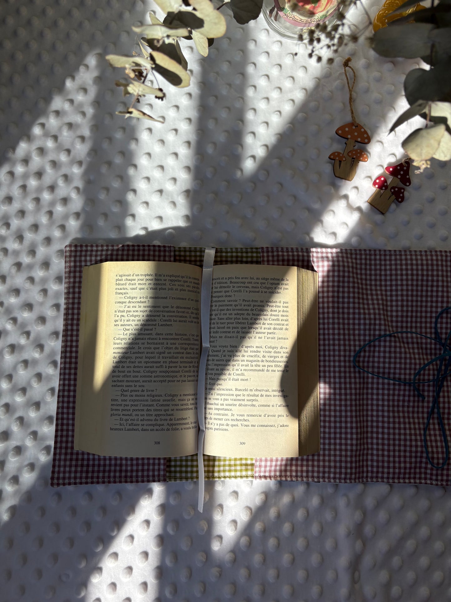 Funda para libros perritos globos