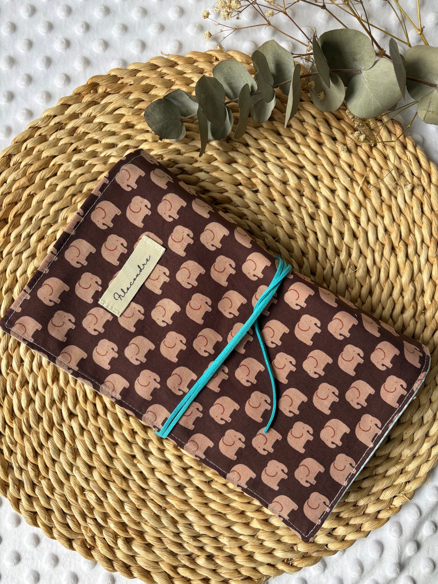 Funda para libros elefantes