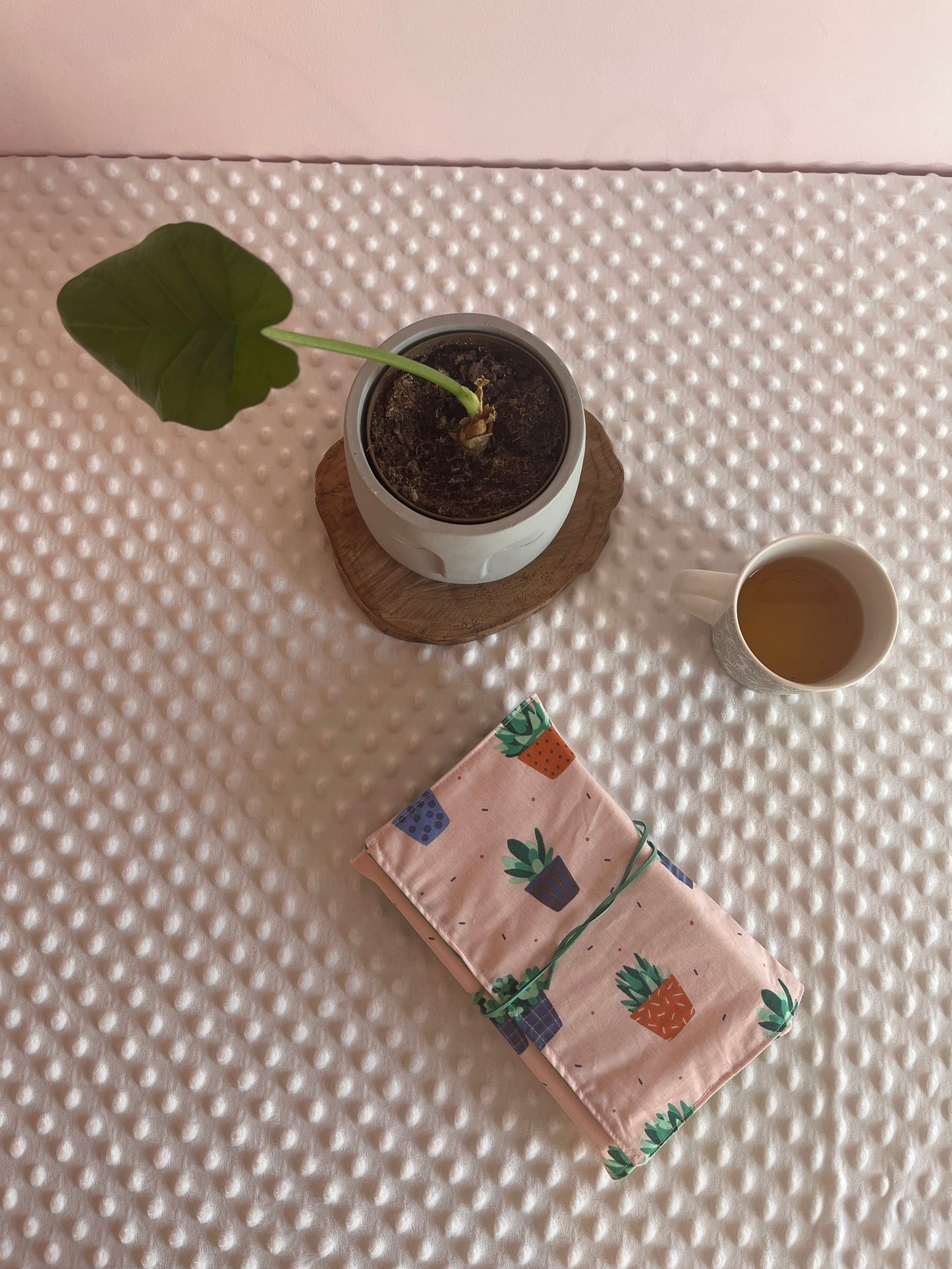 Funda de libro cactus