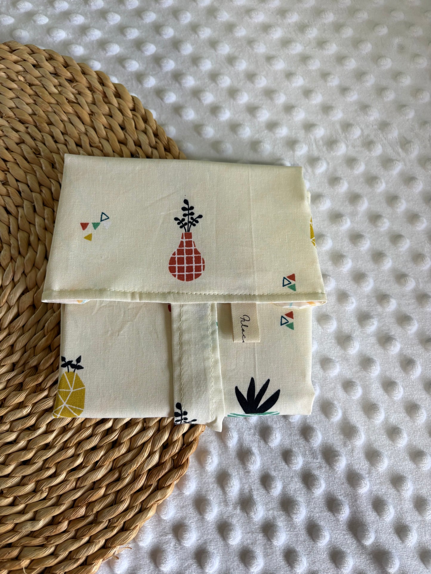 Funda bocadillo plantas