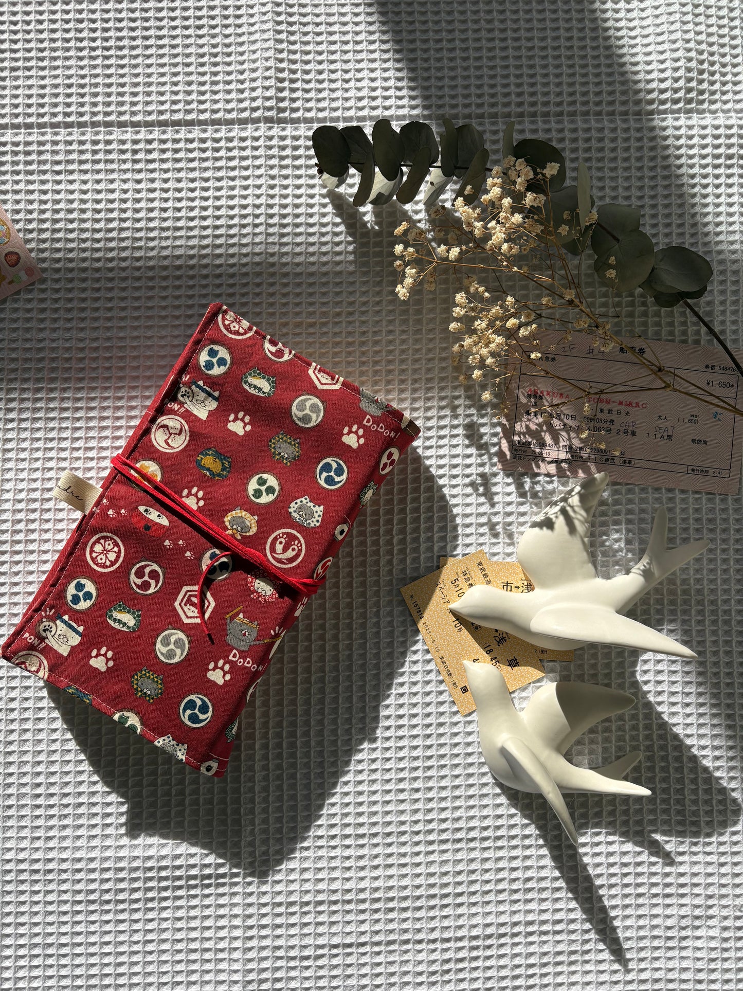 Funda para libros Festival Cat red