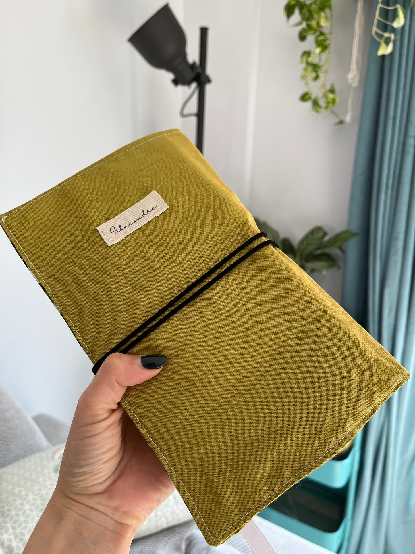 Funda para libros verde