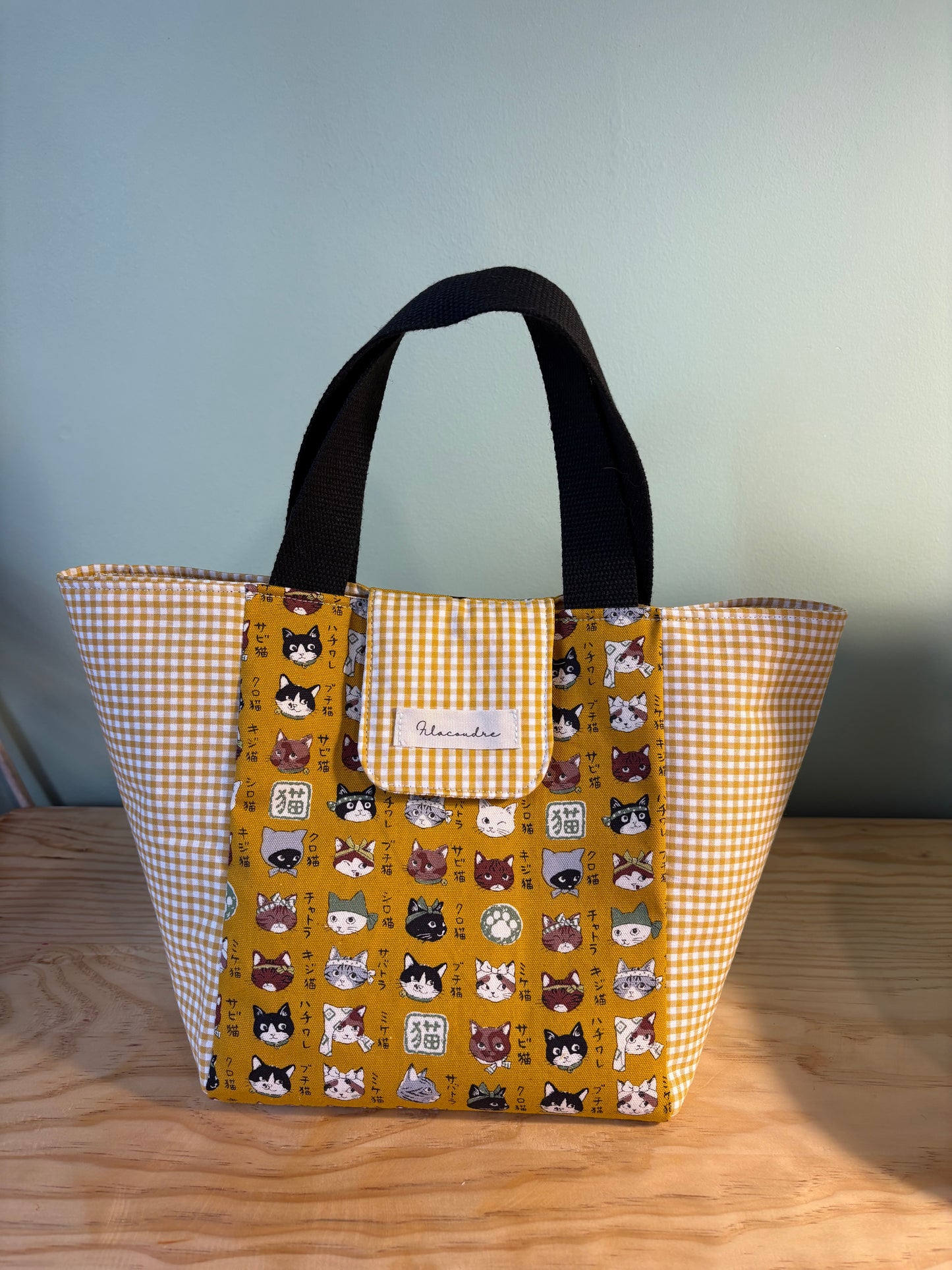 Lunchbag de gatos samurai de Japón