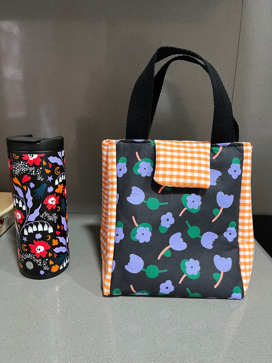 Lunch bag lila