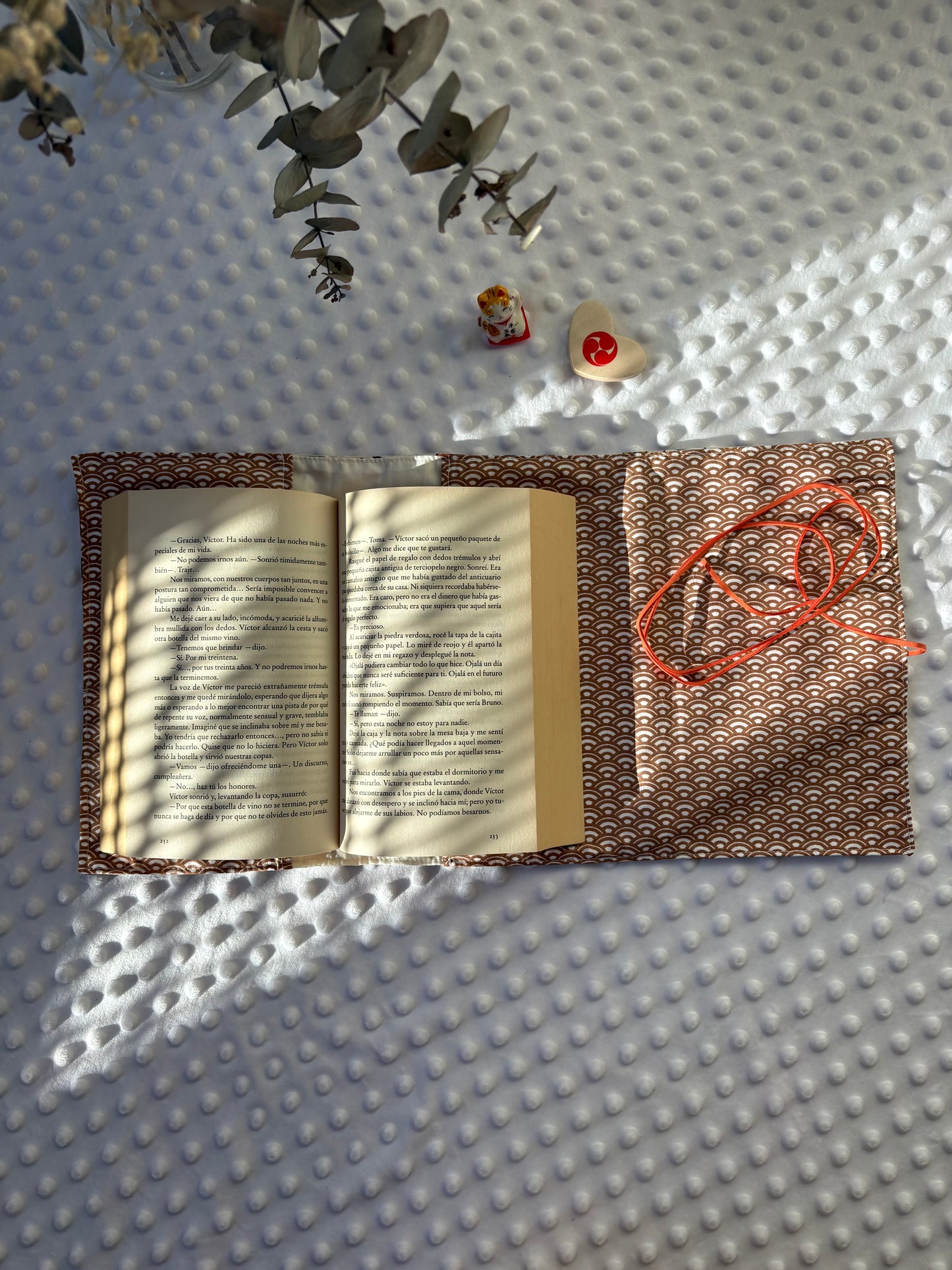 Funda para libros sushi