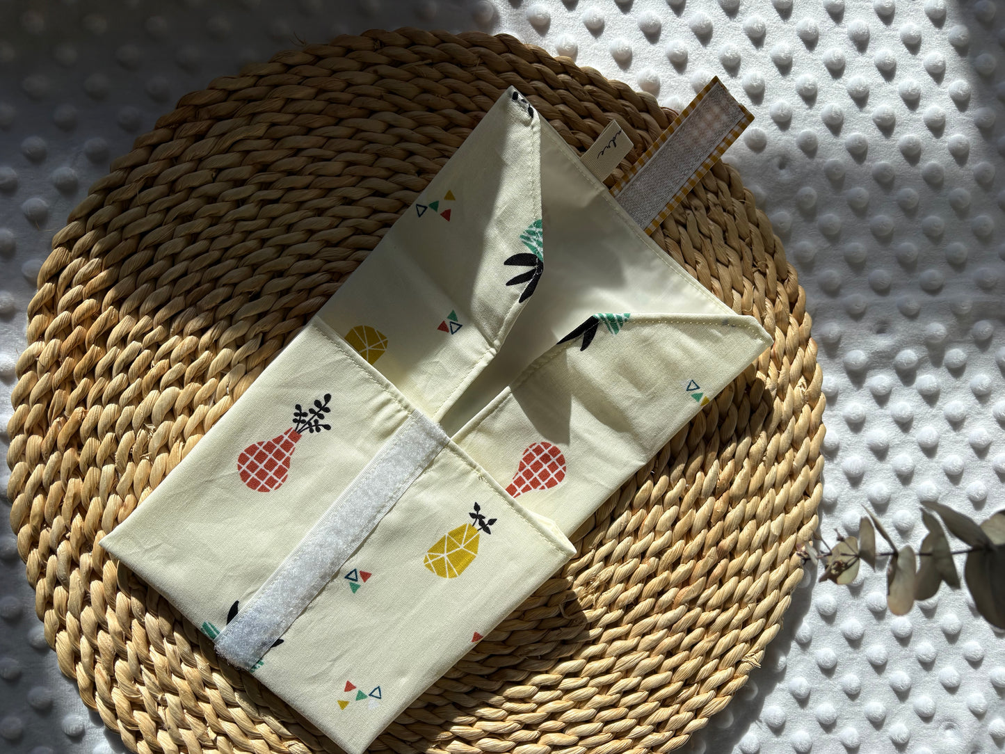 Funda bocadillo plantas