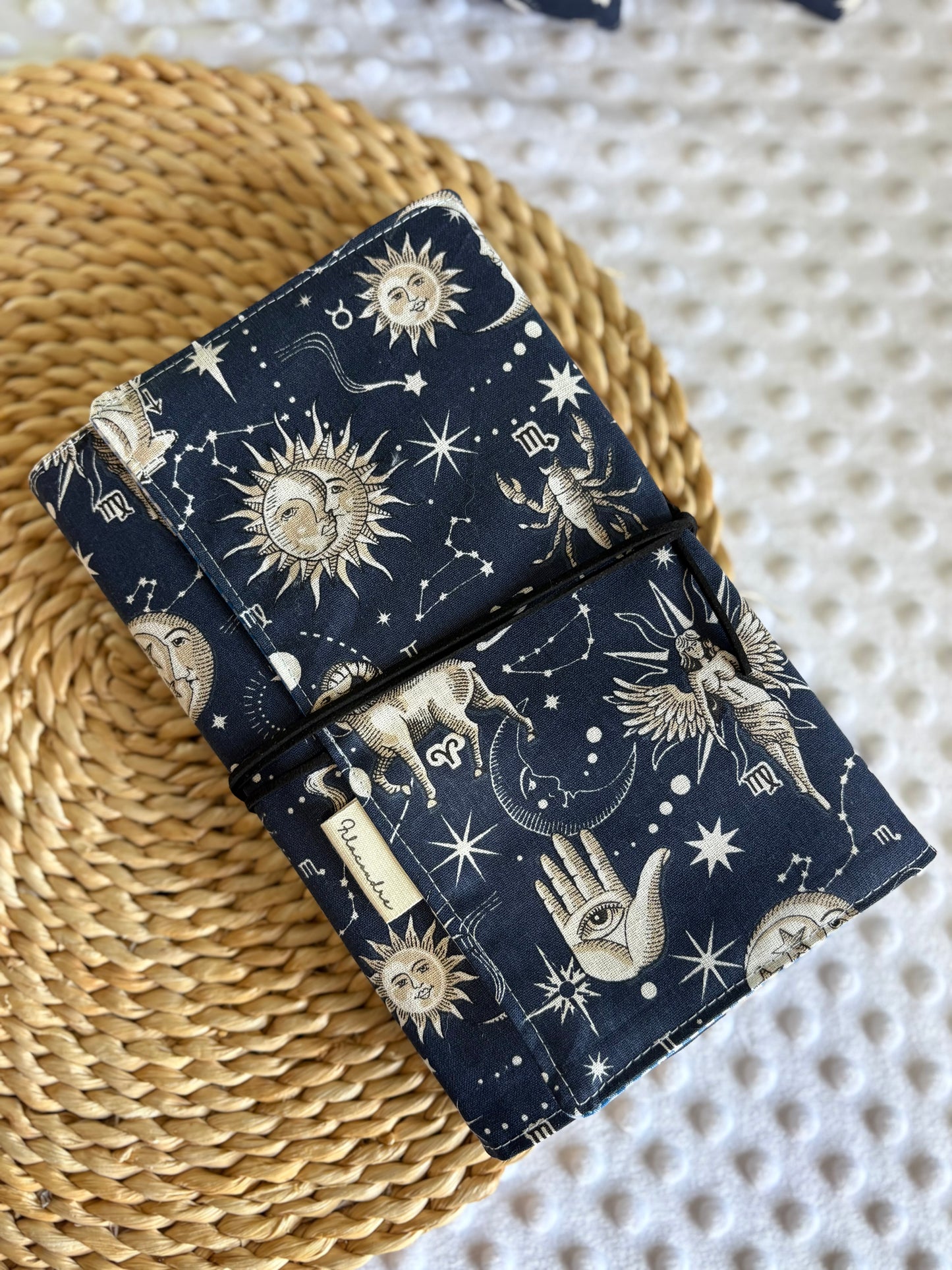 Funda para libros Cielo Astral  - Hecho a mano en Barcelona