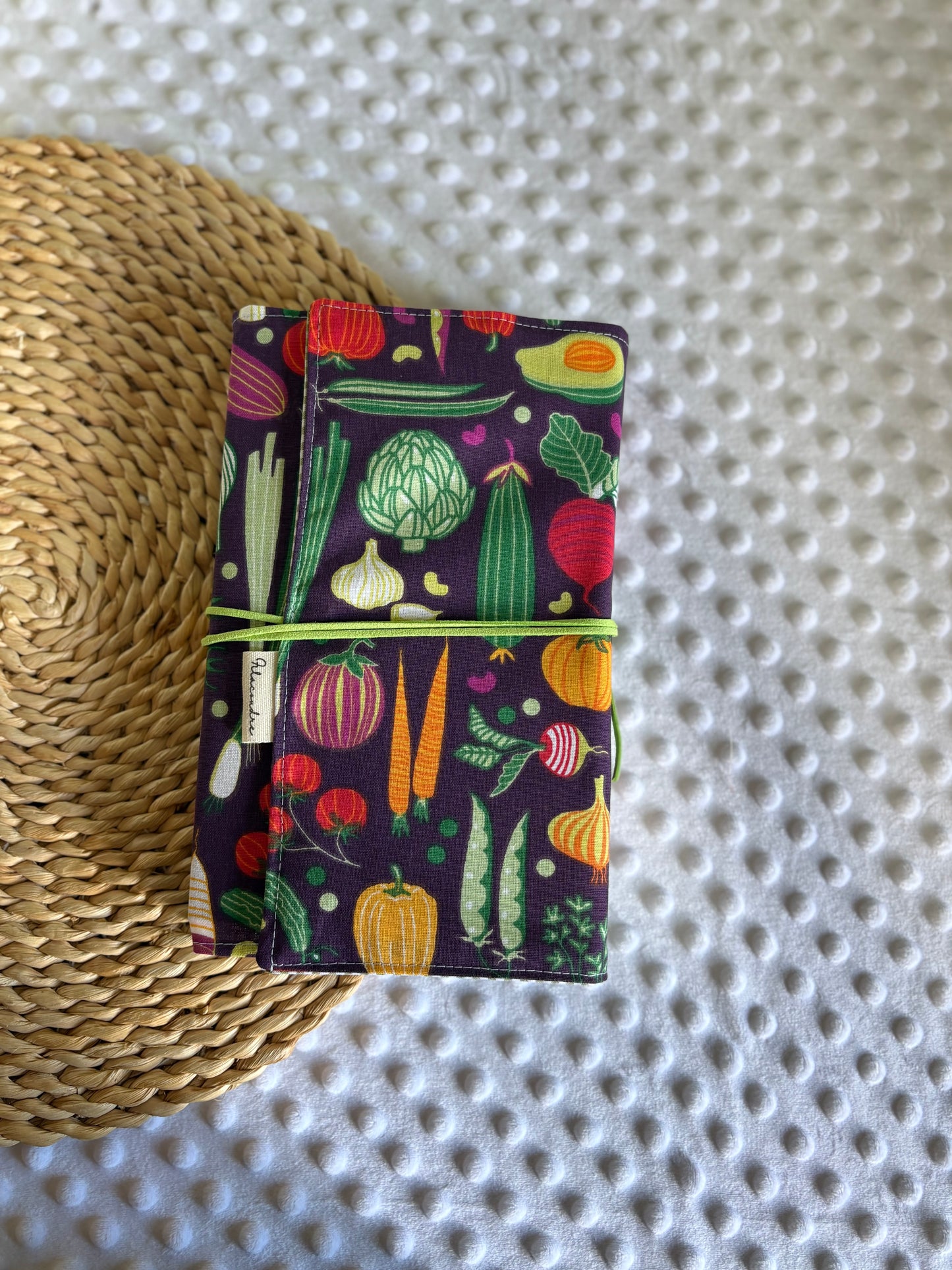 Funda para libros huerto  - Hecho a mano en Barcelona
