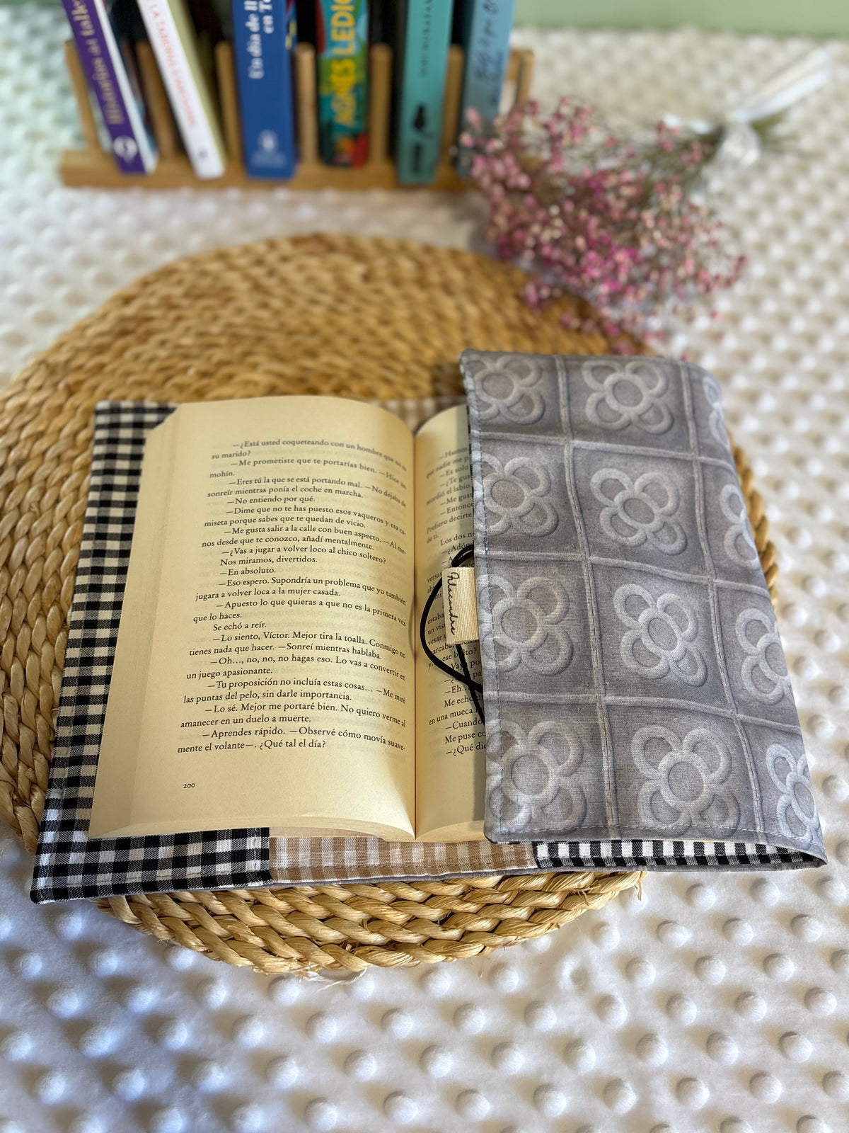 Funda de libros Panot de Barcelona  - Hecho a mano en Barcelona