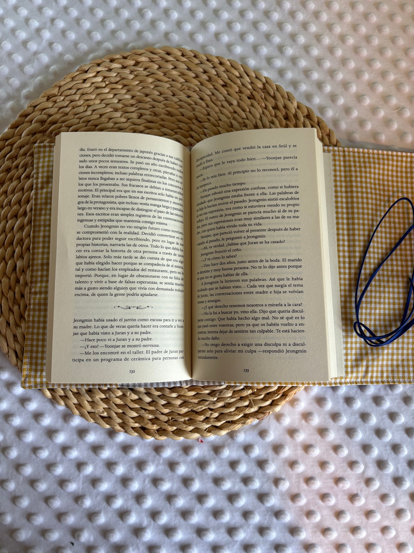 Funda para libros peras  - Hecho a mano en Barcelona