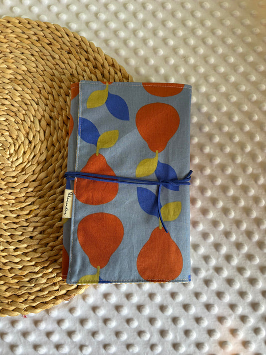Funda para libros peras  - Hecho a mano en Barcelona