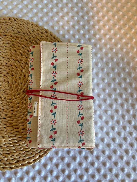 Funda para libros rosas  – Hecha a mano en Barcelona
