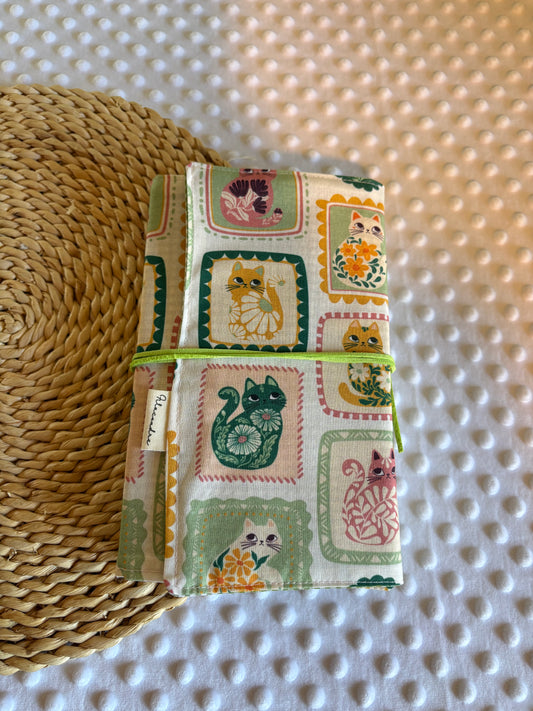 Funda para libros gatos  - Hecho a mano en Barcelona