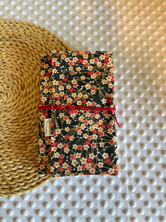 Funda para libros cerezos de Japon  - Hecho a mano en Barcelona