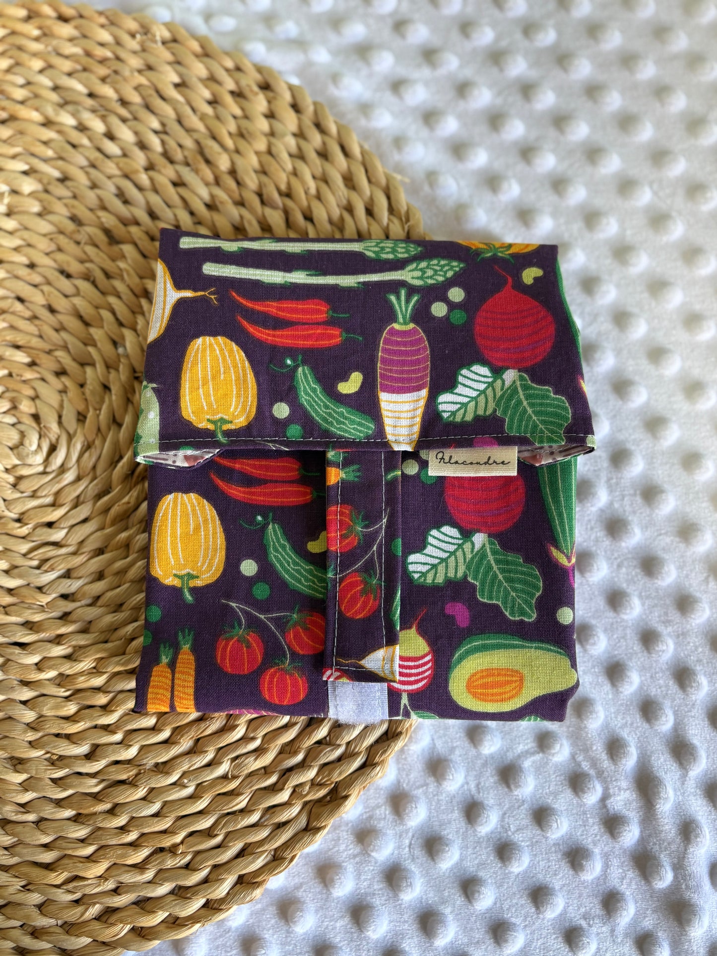 Funda bocadillo huerto