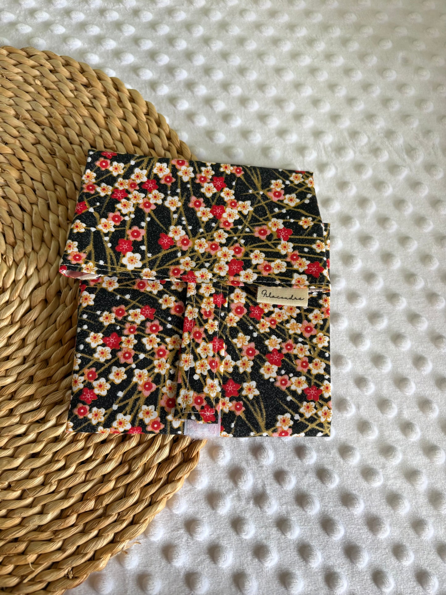 Funda bocadillo floral
