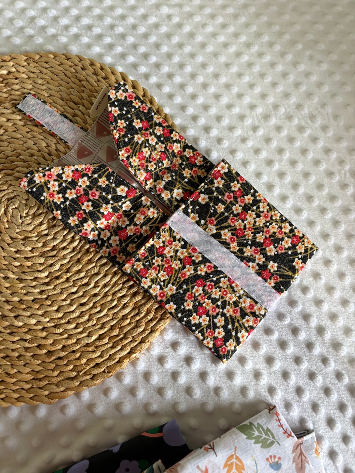 Funda bocadillo floral