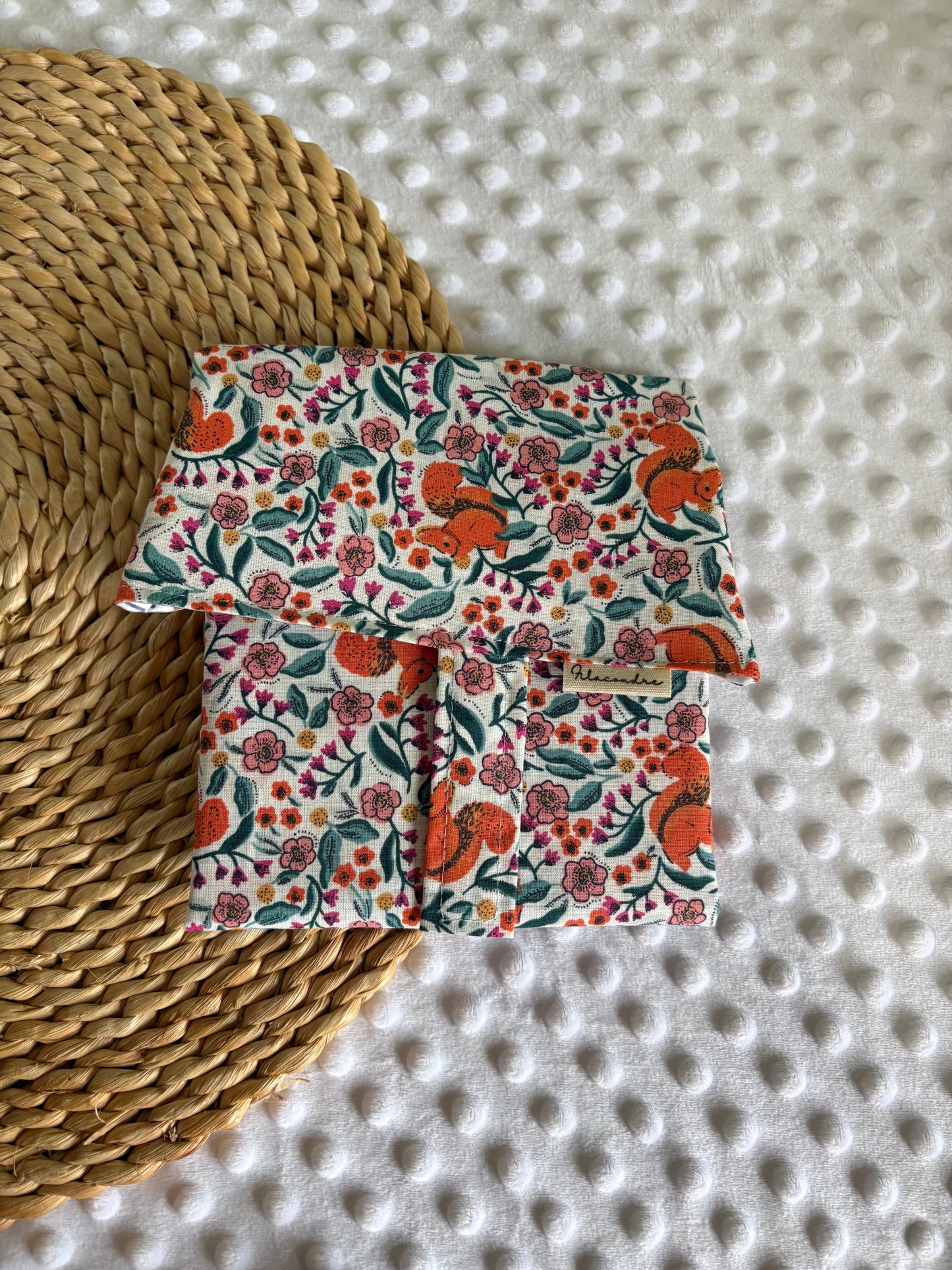 Funda bocadillo ardillas