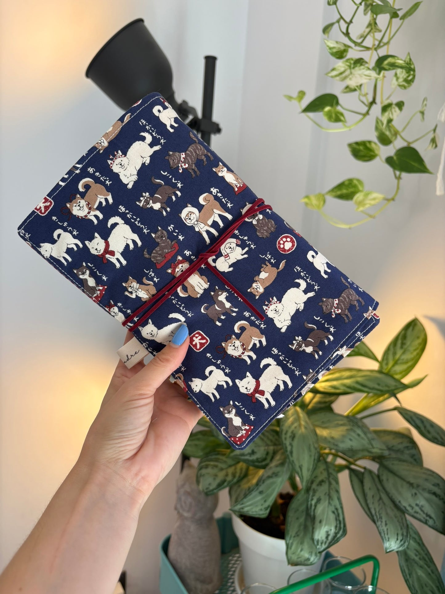 Funda para libros perros de Japón