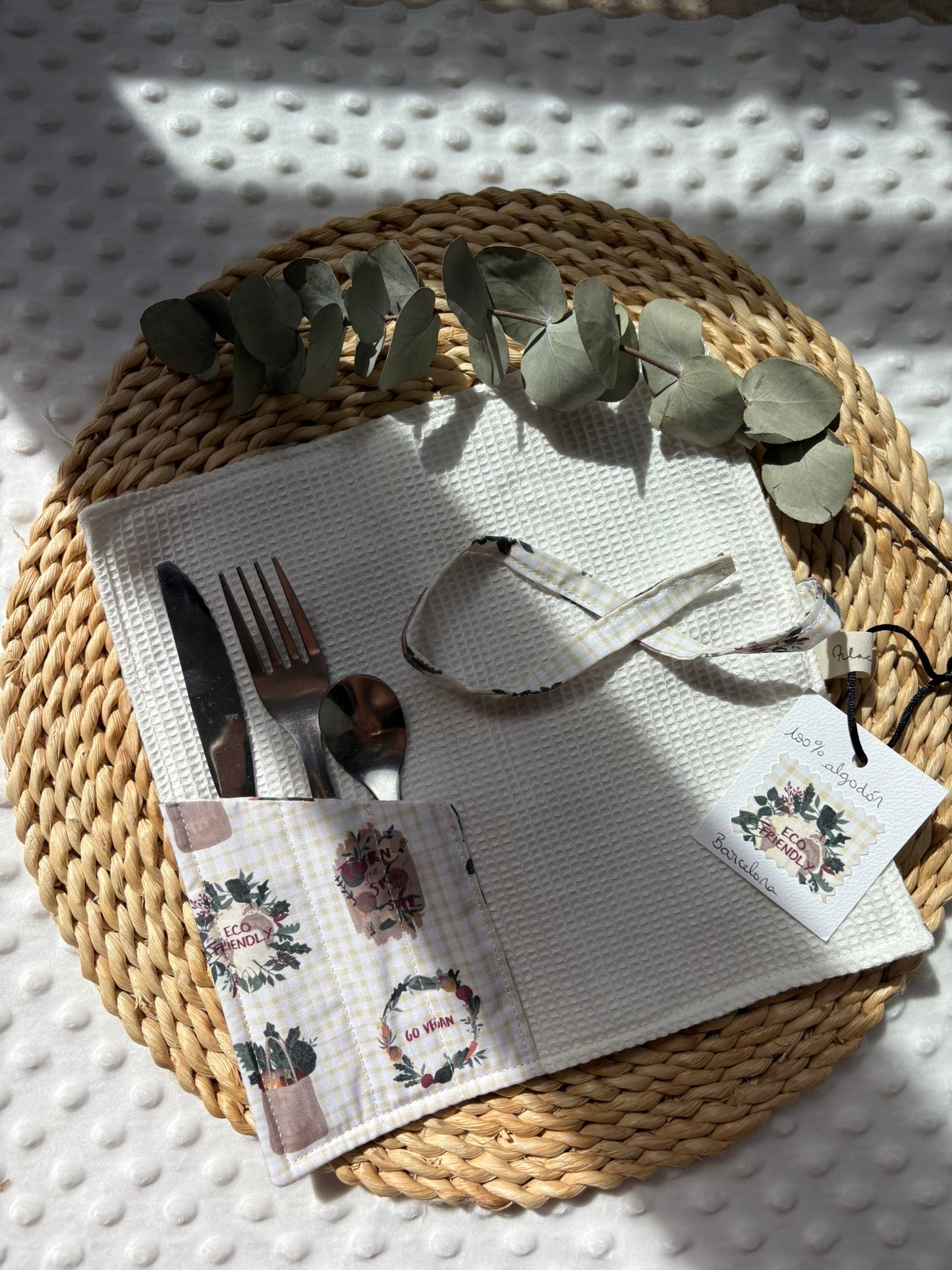 Set de cubiertos go vegan