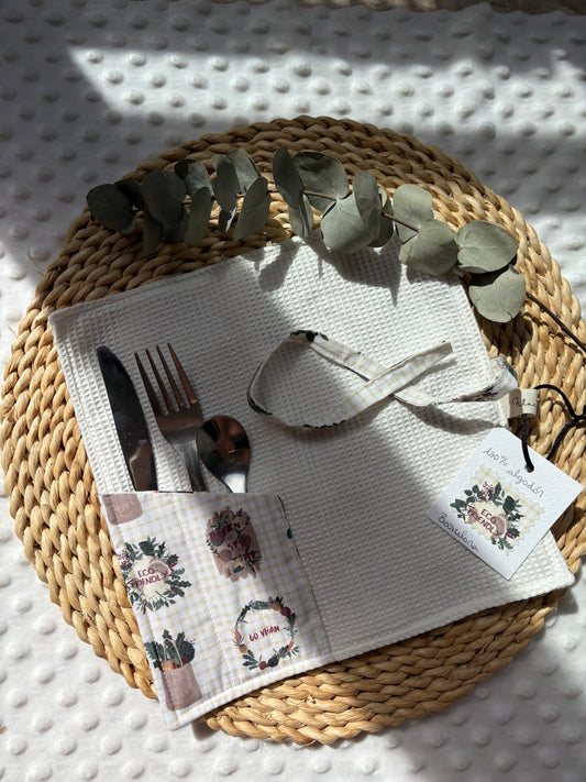 Set de cubiertos go vegan