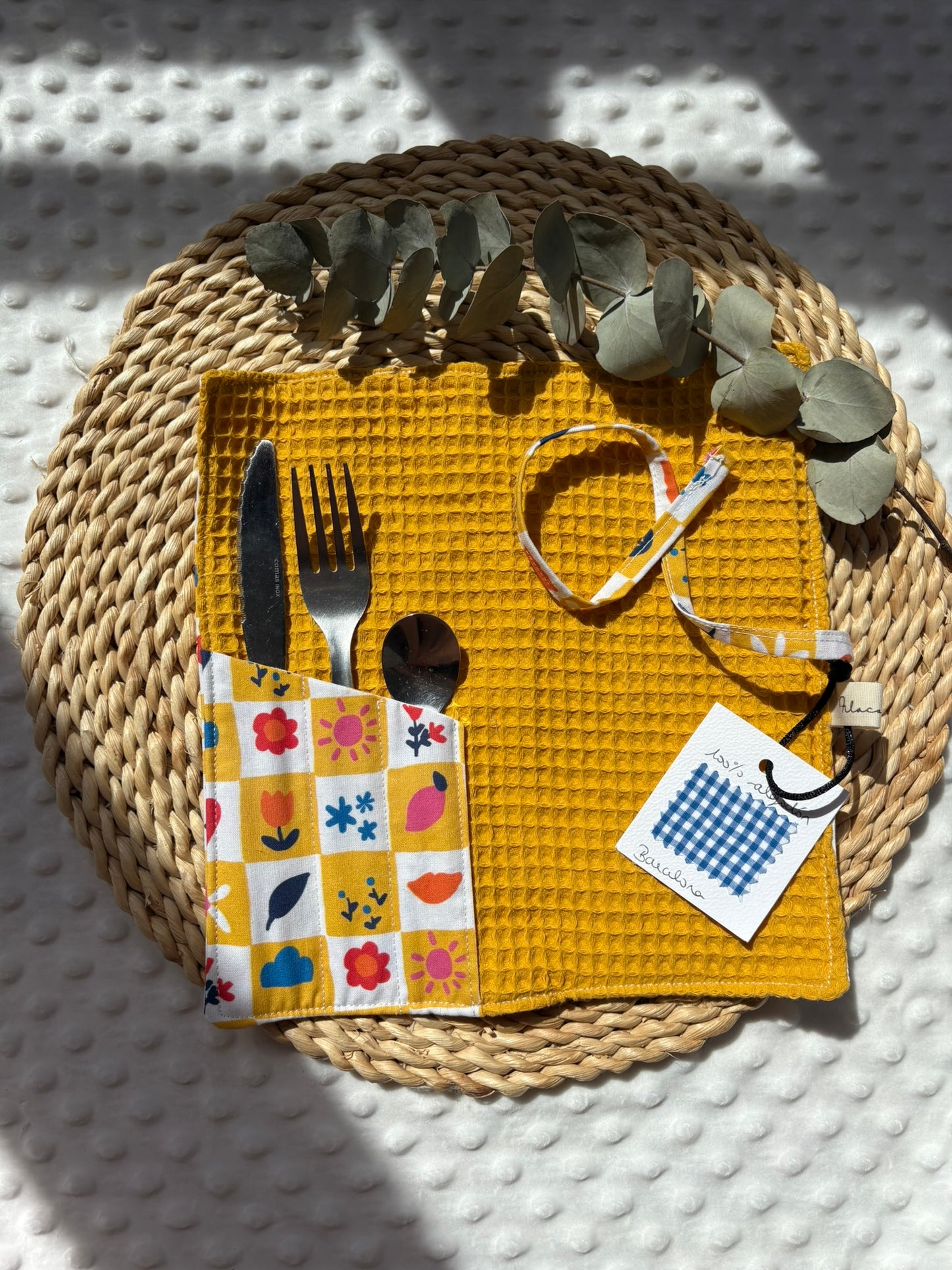 Set de cubiertos primavera