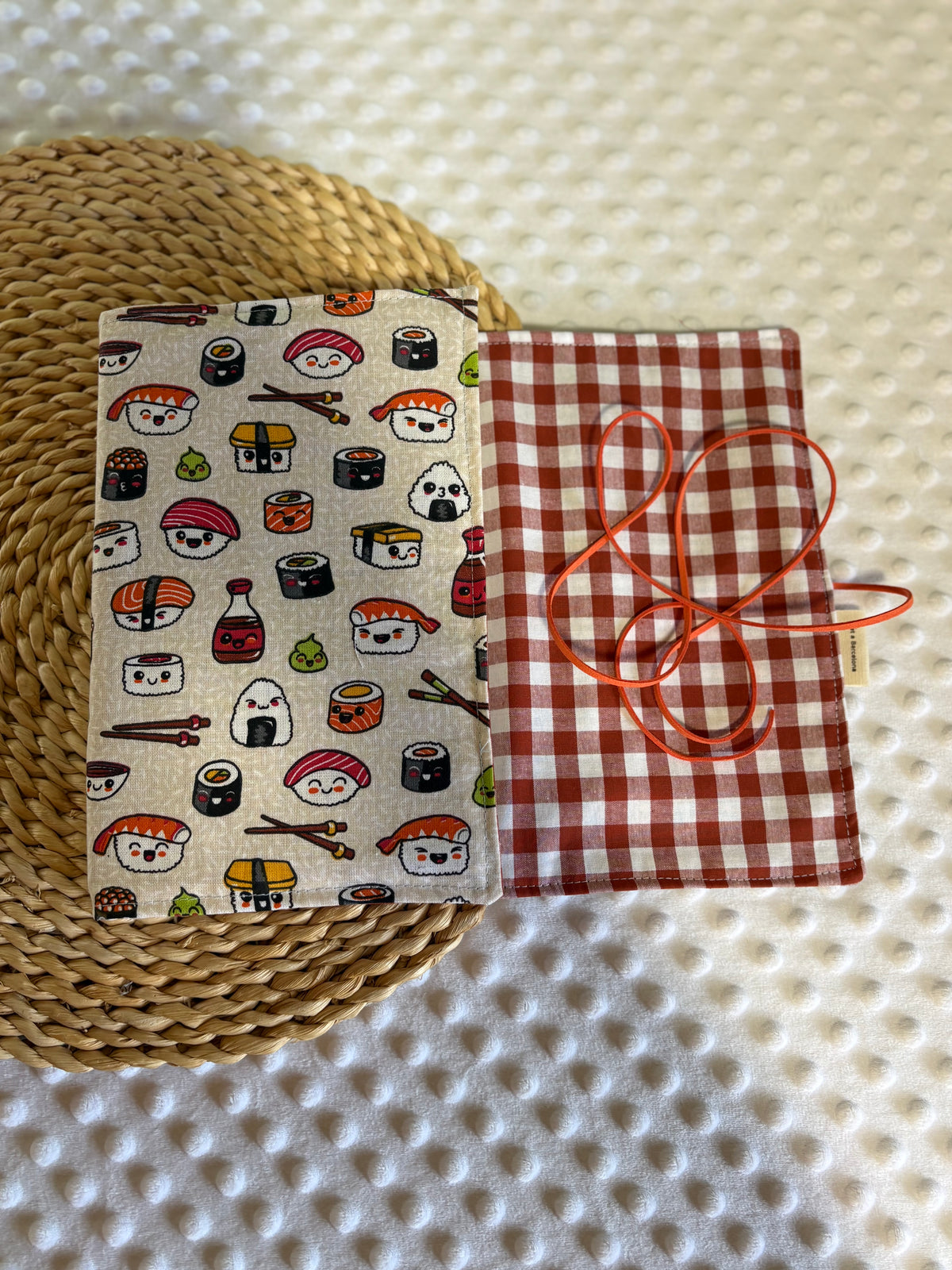 Funda para libros sushi